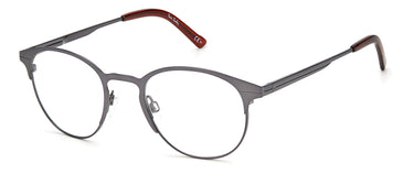 Premium Men Pierre Cardin Eyeglasses: P.C.6880 - Matte Dark Ruthenium - SpecSMART Eye Clinic (Diagonal View)